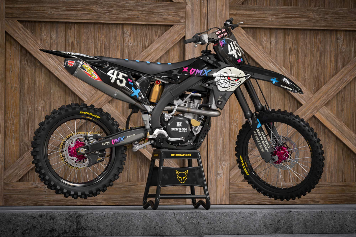 Custom Motocross Graphics For Suzuki Dirt Bike Mad X2 Promo