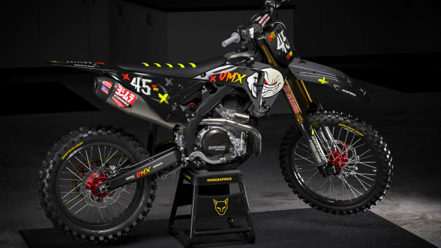 Custom Mx Graphics For Honda Dirt Bike Mad X Promo