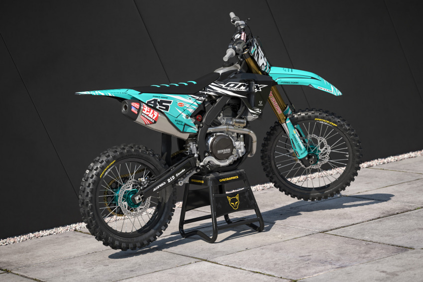 Honda Dirt Bike Graphics for MX Bikes Ripcore 2 Promo