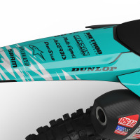 Honda Dirt Bike Graphics for MX Bikes Ripcore 2 Tail