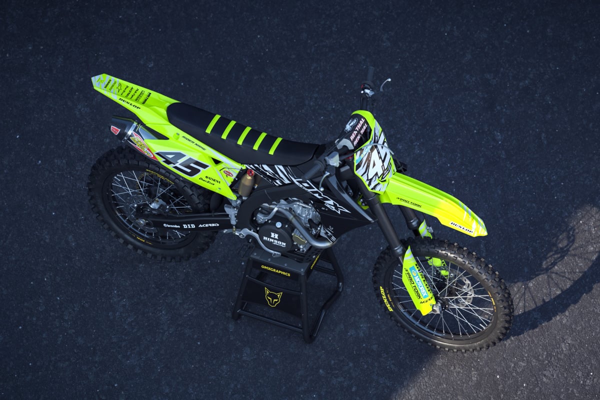 Suzuki Dirt Bike Graphics for MX Bikes Ripcore Promo