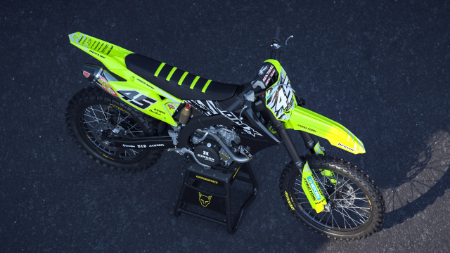 Suzuki Dirt Bike Graphics for MX Bikes Ripcore Promo