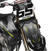 Triumph Dirt Bike Graphics Kit Reckless Front