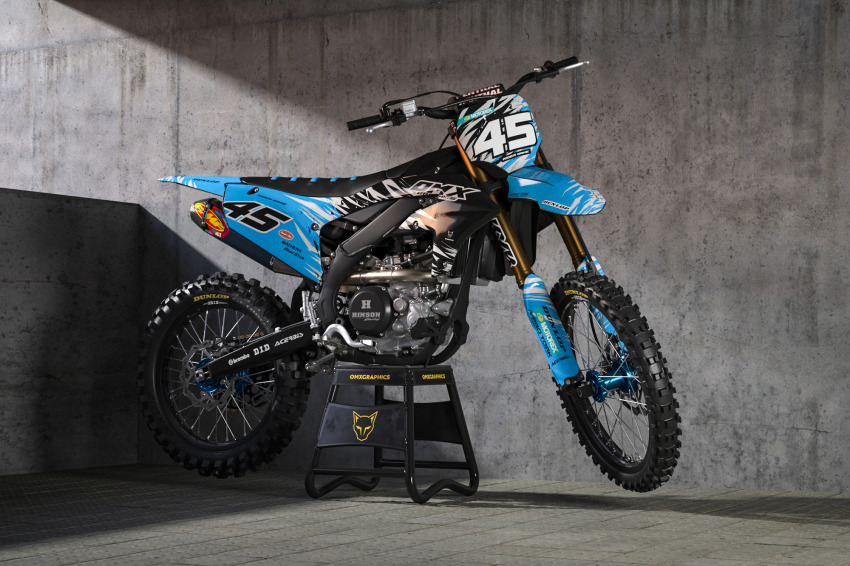 Yamaha Dirt Bike Graphics for MX Bikes Ripcore Promo