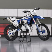 Dirt Bike Graphics for Sherco Corsa Blue Promo