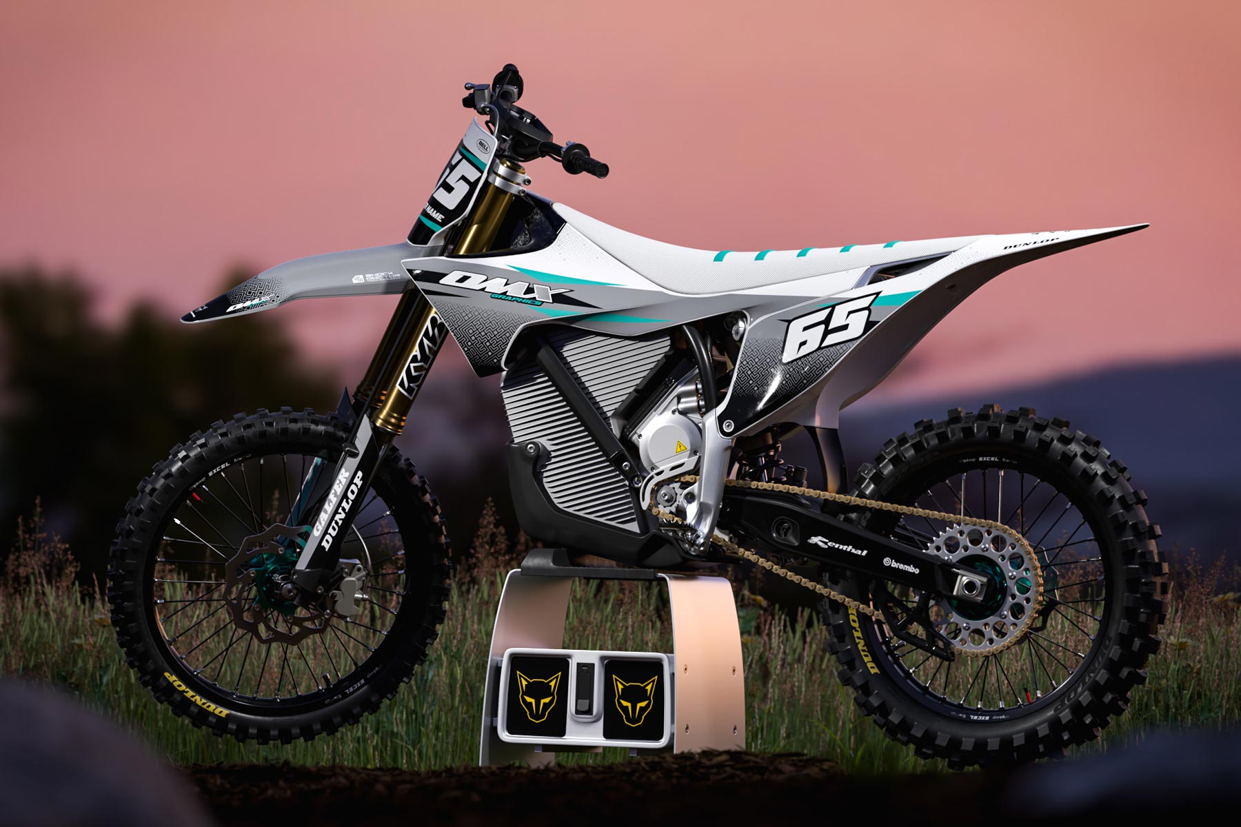 Dirt Bike Graphics for Stark Varg Amaze 2 Promo