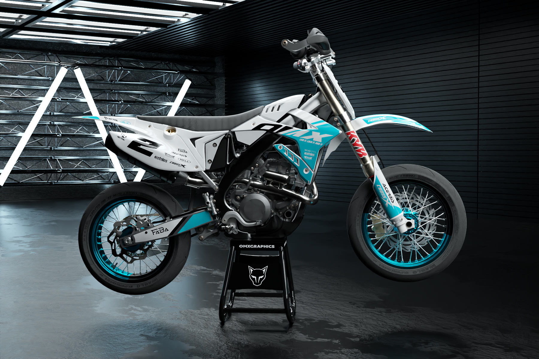 Dirt Bike Graphics for TM Racing Corsa Promo