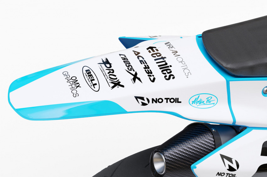 Dirt Bike Graphics for TM Racing Corsa Tail