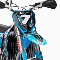Dirt Bike Graphics for TM Racing Thunder Front