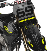 Dirt Bike Graphics for Triumph MX Avenger Front