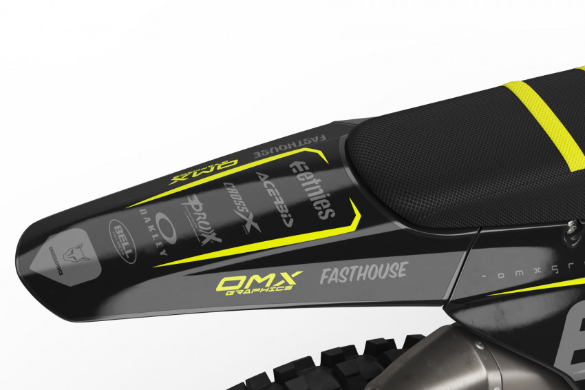 Dirt Bike Graphics for Triumph MX Avenger Tail
