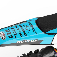 Dirt Bike Graphics for Triumph MX Bandit Tail