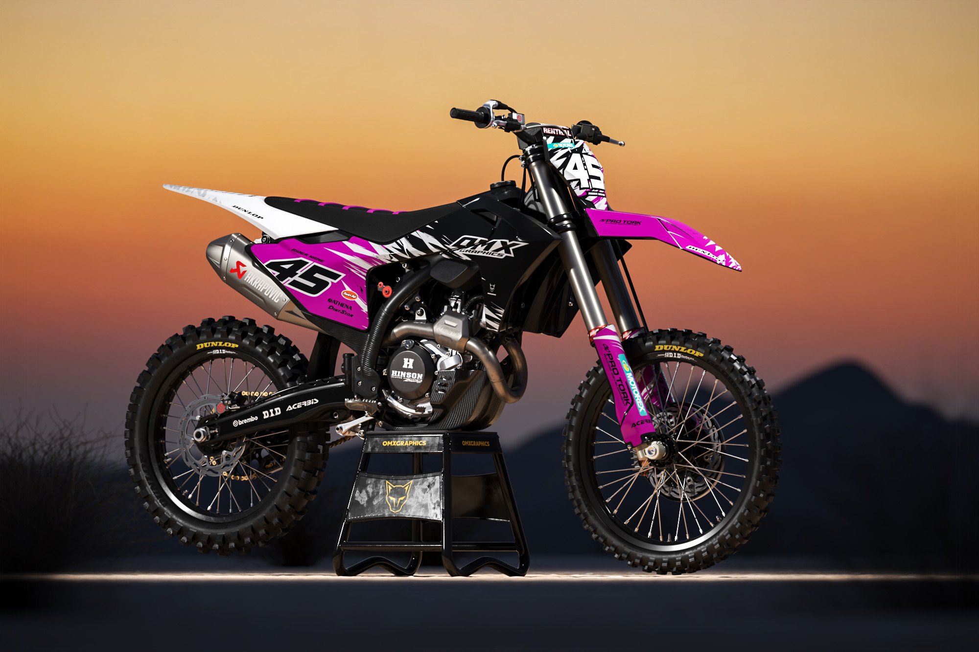 GasGas Mx Graphics Ripcore 2 Promo