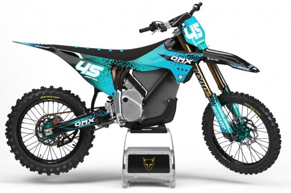 Graphics Kit for Stark Varg Bike Pixel Blue