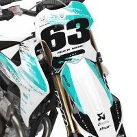 Graphics Kit for Triumph Dirt Bike Hangout Front
