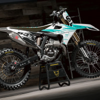 Graphics Kit for Triumph Dirt Bike Hangout Promo