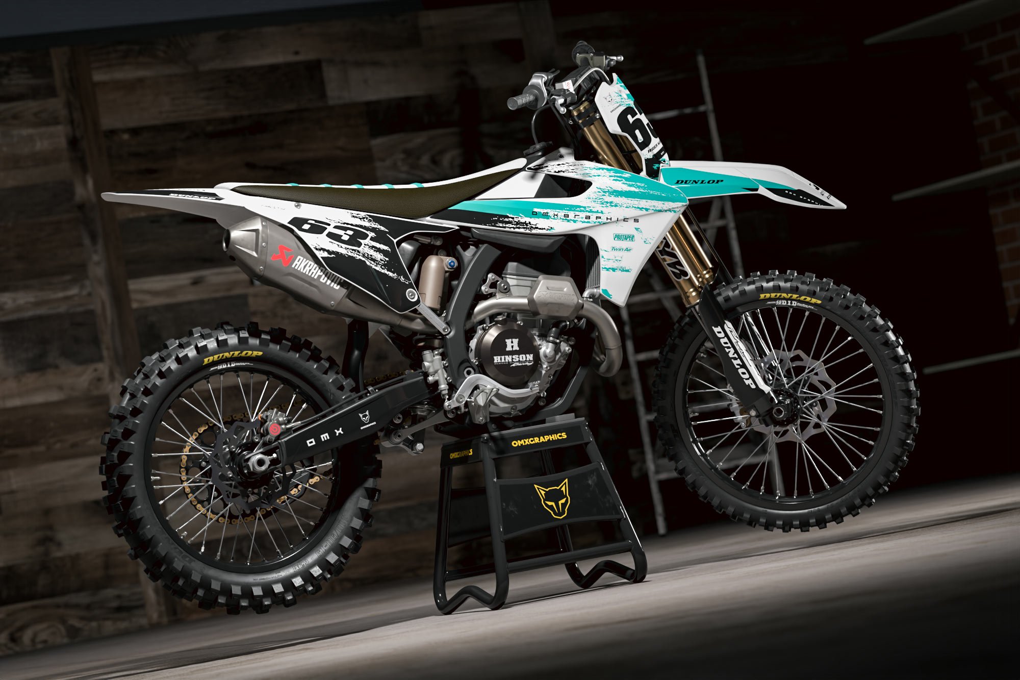 Graphics Kit for Triumph Dirt Bike Hangout Promo