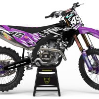 Kawasaki Dirt Bike Graphics Kit Ripcore 2