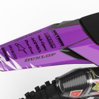 Kawasaki Dirt Bike Graphics Kit Ripcore 2 Tail