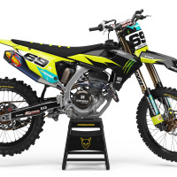 Monster Dirt Bike Graphics for Triumph Mx 2