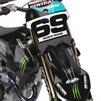 Monster Mx Graphics for Triumph Dirt Bike Front