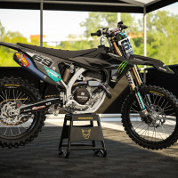 Monster Mx Graphics for Triumph Dirt Bike Promo