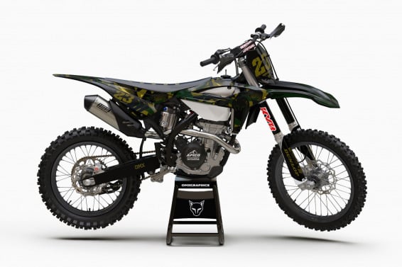 Mx Graphics Kit for Beta Dirt Bike Army