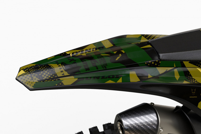 Mx Graphics Kit for Beta Dirt Bike Army Tail