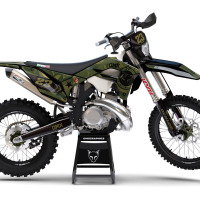 Mx Graphics Kit for Sherco Dirt Bike Army