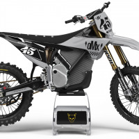 Mx Graphics Kit for Stark Varg Dirt Bike RACE Grey
