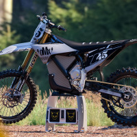 Mx Graphics Kit for Stark Varg Dirt Bike RACE Grey Promo