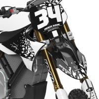 Mx Graphics Kit for Stark Varg Dirt Bike Smash Front
