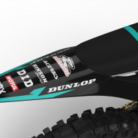 Mx Graphics Kit for Stark Varg Japan Teal Tail