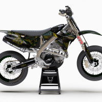 Mx Graphics Kit for TM Racing Dirt Bike Army