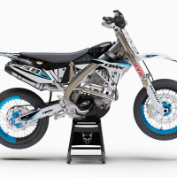 Mx Graphics Kit for TM Racing Dirt Bike Enigma