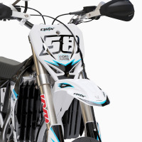 Mx Graphics Kit for TM Racing Dirt Bike Enigma Front