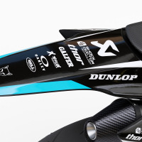 Mx Graphics Kit for TM Racing Dirt Bike Enigma Tail