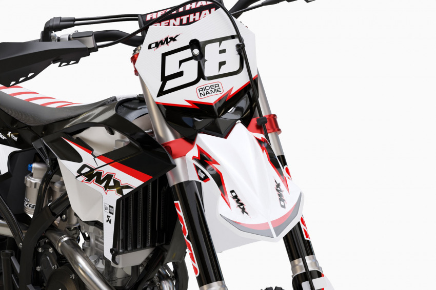 Mx Graphics for Beta Dirt Bike Enigma Front