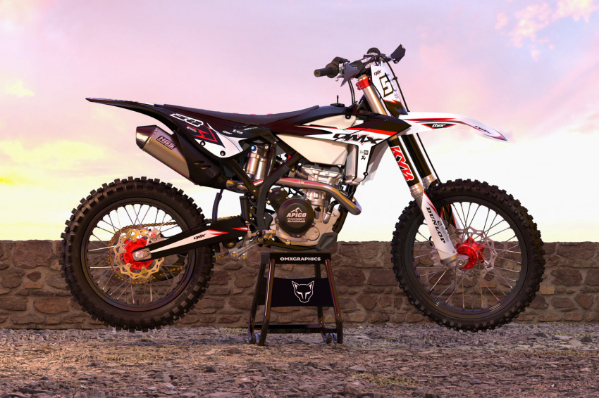 Mx Graphics for Beta Dirt Bike Enigma Promo