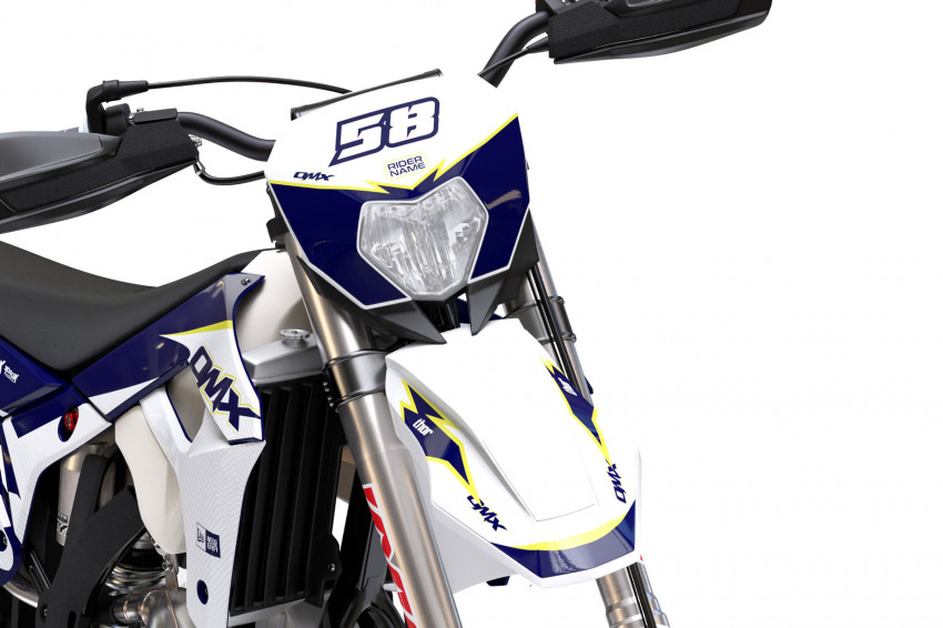 Mx Graphics for Sherco Dirt Bike Enigma Front