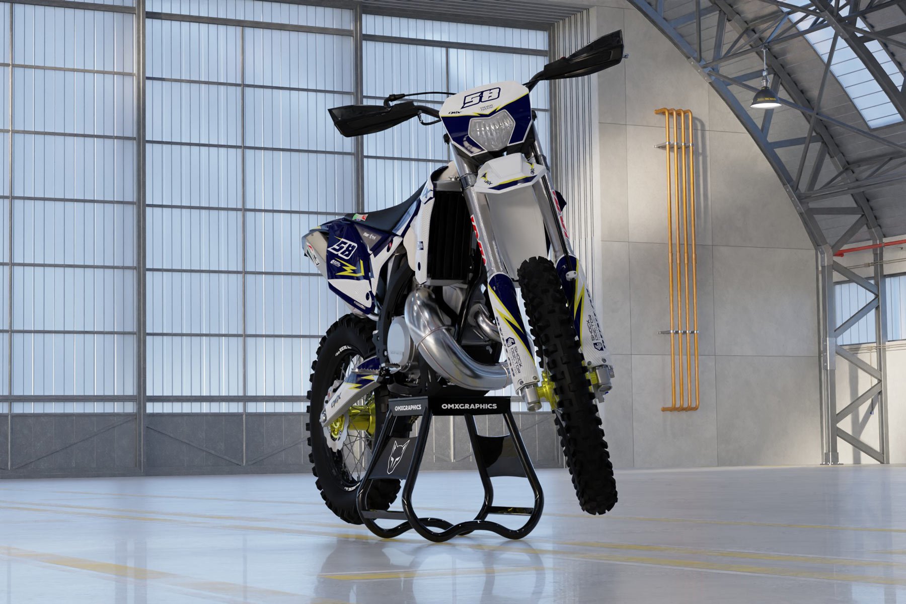 Mx Graphics for Sherco Dirt Bike Enigma Promo