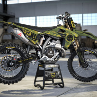 Mx Graphics for Triumph Dirt Bike ARMY Promo