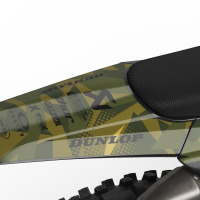 Mx Graphics for Triumph Dirt Bike ARMY Tail