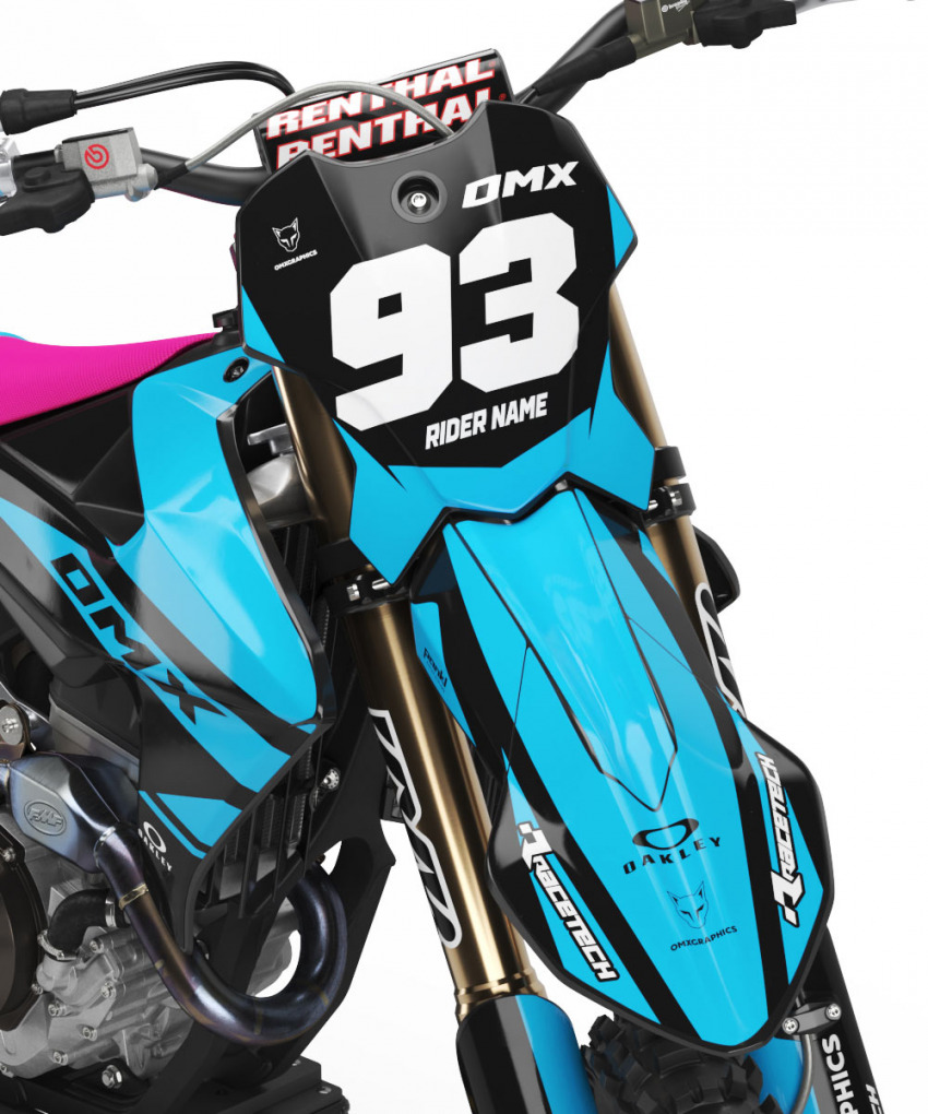 Mx Graphics for Triumph Dirt Bike Core Front