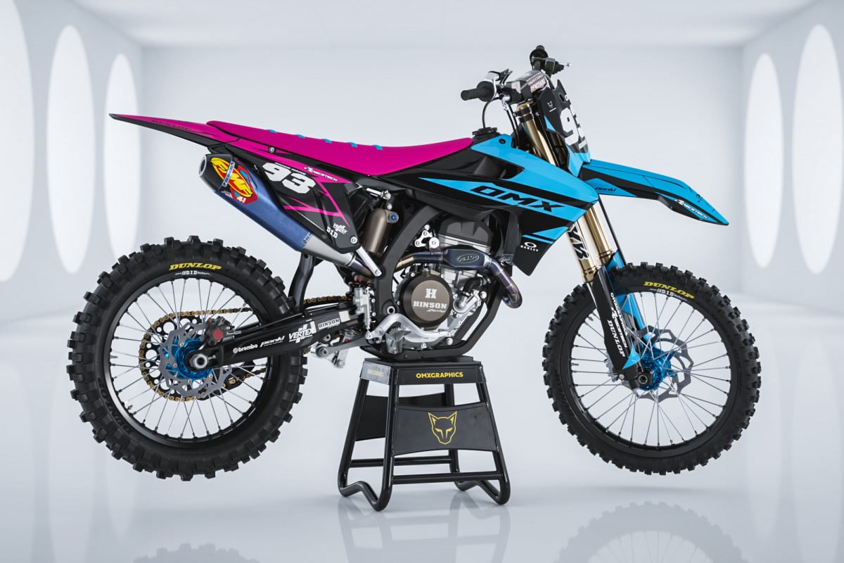 Mx Graphics for Triumph Dirt Bike Core Promo