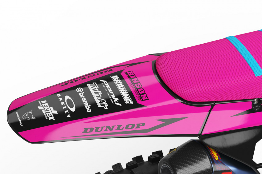 Mx Graphics for Triumph Dirt Bike Core Tail