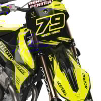 Mx Graphics for Triumph Dirt Bike Punch Front