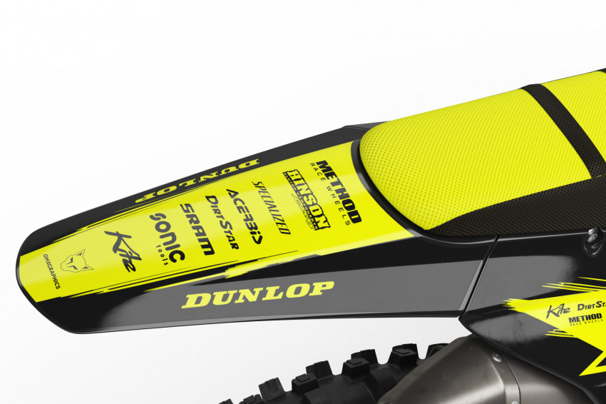 Mx Graphics for Triumph Dirt Bike Punch Tail