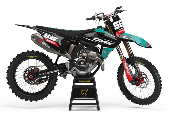 Mx Graphics for Triumph Girt Bike Instinct Blue
