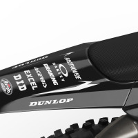 Mx Graphics for Triumph Girt Bike Instinct Blue Tail